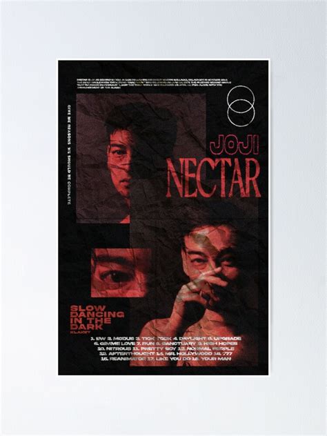 Joji Nectar Poster Poster By Coleclarab Redbubble