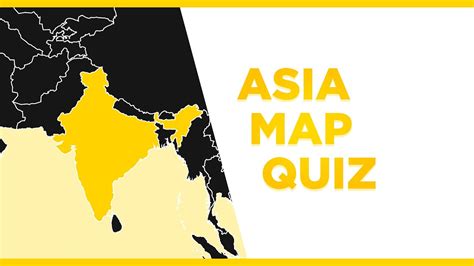 Guess The Country In Asia Map Quiz Youtube