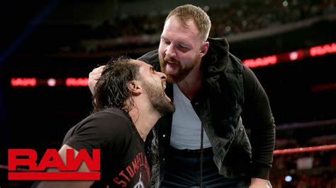 Seth Rollins Attacks Dean Ambrose Raw Nov 19 2018 Youtube