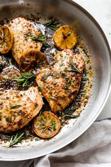 Sprinkle the chicken with the crushed red pepper and season. Easy Lemon Rosemary Chicken Recipe | Little Spice Jar