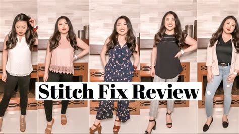 stitch fix unboxing try on and review haul youtube