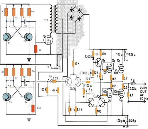Basic Inverter Circuit Diagram