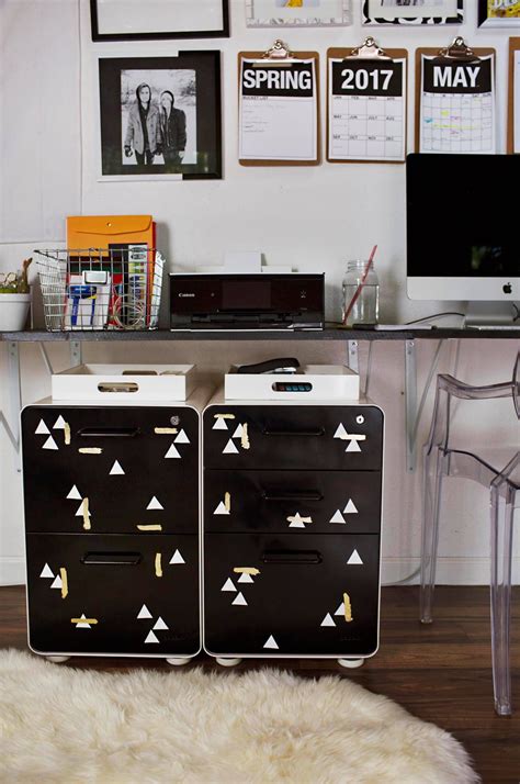 I'm excited to introduce y'all today matching up two mismatched metal file cabinets is not quite as hard as you will think. Metal File Cabinet Makeover | Filing cabinet, Cabinet ...