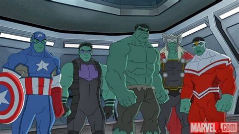Newtcave Review Avengers Assemble Hulked Out Heroes