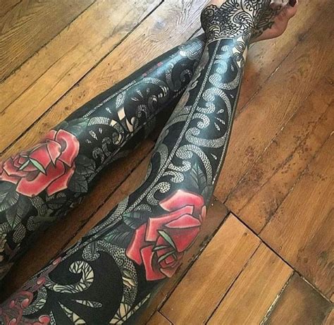 Amazing Leg Pieces Leg Tattoos Cover Tattoo Full Body Tattoo