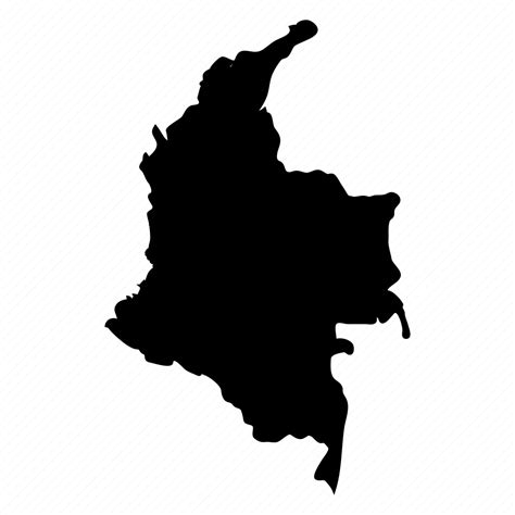 Map Of Colombia Mapa De Colombia Vector Png Free Transparent Images