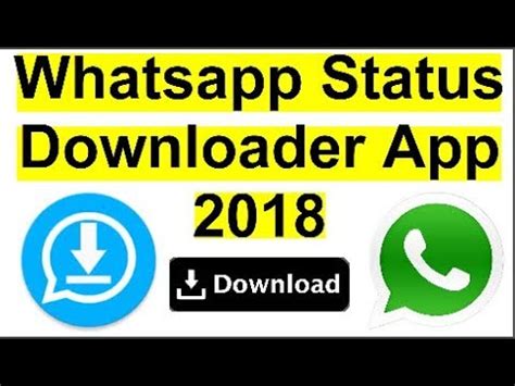Video status for whatsup are available in short size with the best quality. Whatsapp Status Downloader App For Android 2018 - Solving ...