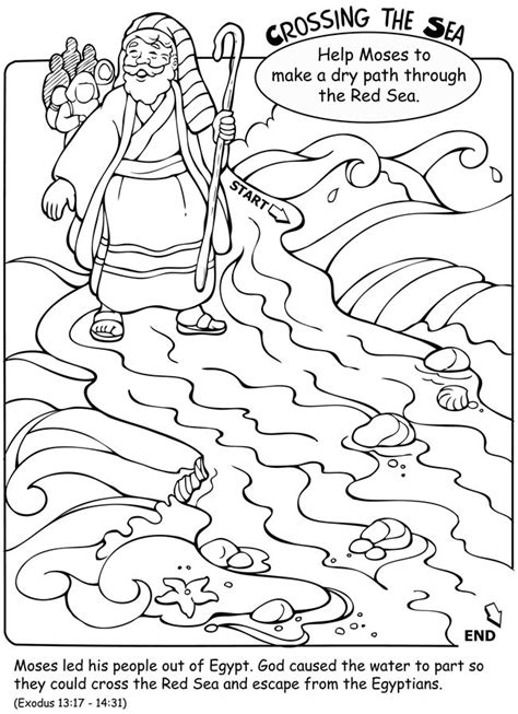 Water From A Rock Coloring Page Sundayschoolist