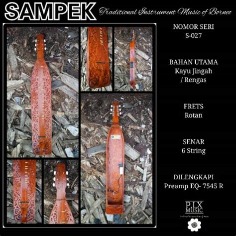Jual Sampek Alat Musik Tradisional Suku Dayak Shopee Indonesia