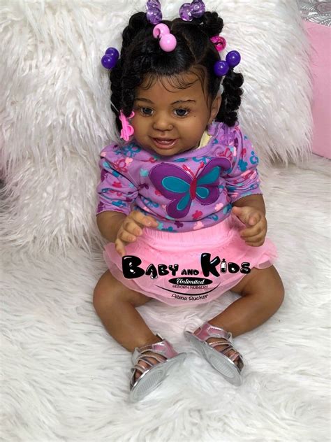 Aa Reborn Toddler African American Reborn Baby Girl Life Like Doll