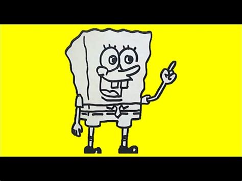 The only yacht with a private balcony in each cabin! Cara Menggambar SpongeBob (How to Draw SpongeBob ...