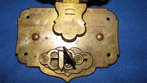 Maybe you would like to learn more about one of these? Antique Trunk Lock 1854 | Collectors Weekly