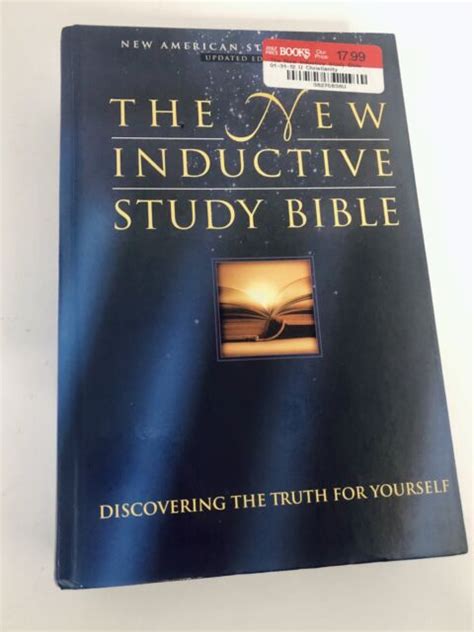 The New Inductive Study Bible By Precept Ministries International Staff
