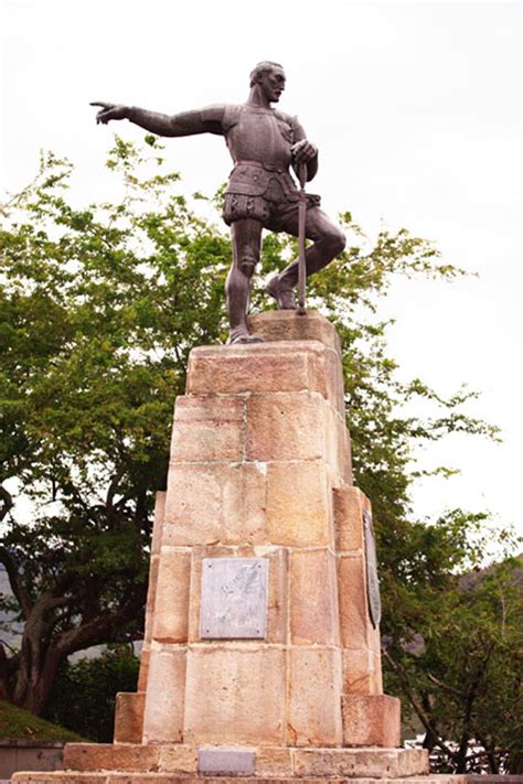 Statue Of Sebastian The Belalcazar Cali Colombia Photo