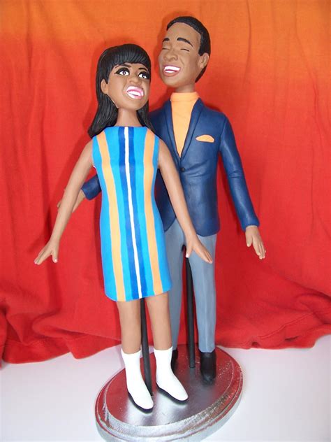 Marvin Gaye and Tammi Terrell sculpted by Bob Powley | Tammi terrell, Marvin gaye, Marvin
