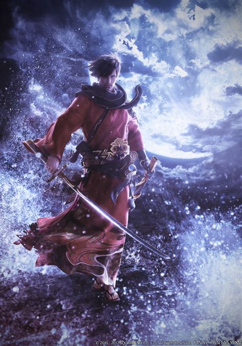 Image Ffxiv Stormblood Samurai Cg Renderpng Final Fantasy Wiki