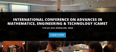 Ulektz Events International Conference On Advances In Mathematics