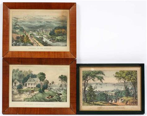 Currier And Ives Lithographs 3