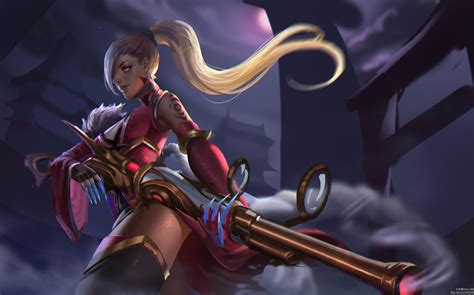 Blood Moon Caitlyn Wallpapers And Fan Arts League Of Legends Lol Stats