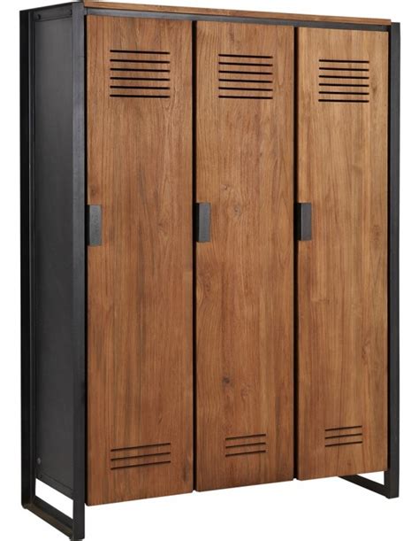 Schmale shabby kommode im vintage stil kommode vintage stil. Schrank Industriedesign, Kleiderschrank Metall und Holz ...