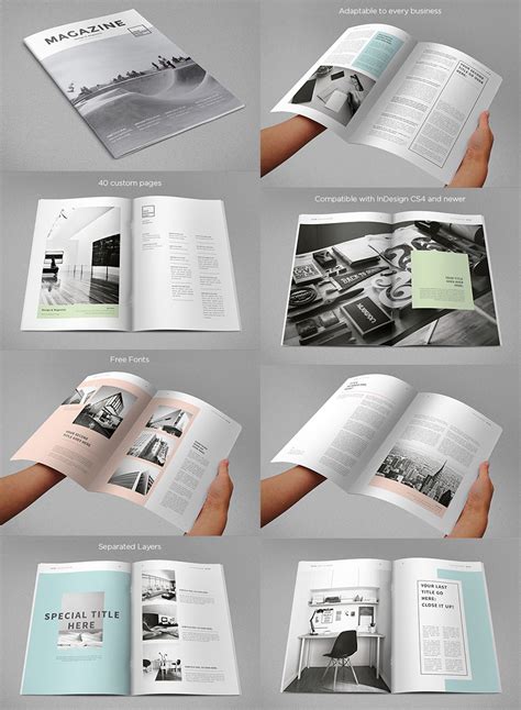 20 Magazine Templates With Creative Print Layout Designs