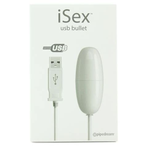 Isex Usb Bullet White Sex Toys At Adult Empire