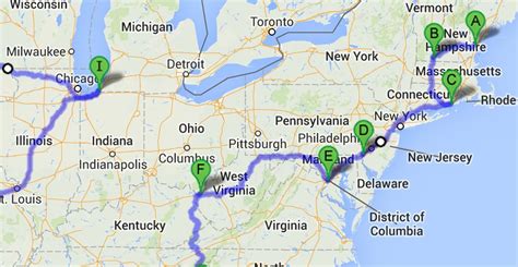 How To Drive Through All 48 Of The Contiguous United States In 113