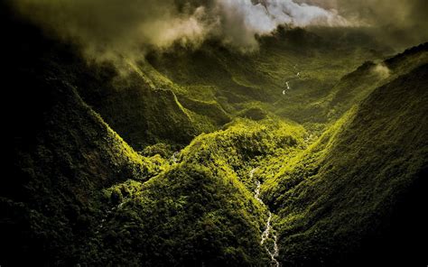 Landscape Photography Of Green Highlands Nature Landscape Mountains
