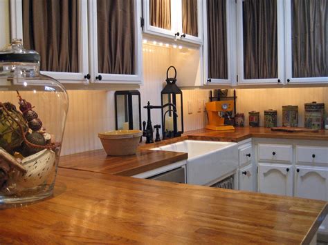 Painting is the cheapest way to update your kitchen. Wood Kitchen Countertops: Pictures & Ideas From HGTV | HGTV
