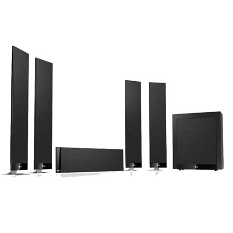 KEF T305 5.1 Home Theater System T Series Black | Radio TV Centre