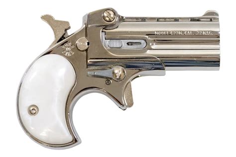 Cobra Enterprise Inc 22 Wmr Derringer With Chrome Finish And Pearl