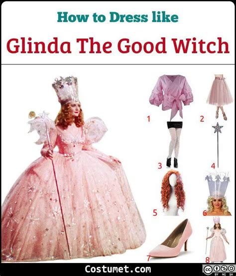 Glinda The Good Witch The Wizard Of Oz Costume For Cosplay And Halloween