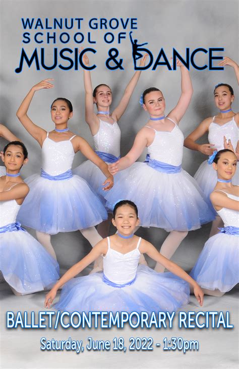 Walnut Grove School Of Music And Dance 2022 Balletcontemporary Recital