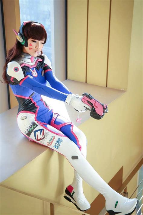 Crunchyroll [cosplay] Hana Song D Va Em Overwatch