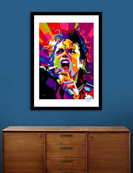 Michael Jackson King Of Pop Wpap Pop Art Art Print By Ahmad Nusyirwan Numbered Edition From