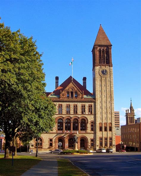 H H Richardson Albany City Hall Albany Ny 1883 City Hall