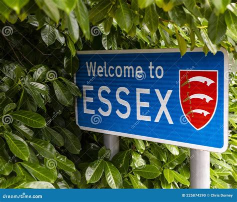 Welcome To Essex Sign Editorial Image Image Of Billericay 225874290