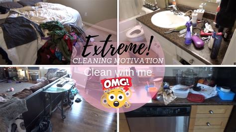 Clean With Me 2018 Clean Up Extreme Cleaning Cleaning Motivation