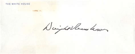 Lot Detail Dwight D Eisenhower White House Envelope Signed Rare