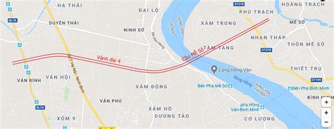 Bản đồ hành chính tỉnh hưng yên. Sơ đồ qui hoạch vị trí làm cầu Mễ Sở nối Văn Giang ...