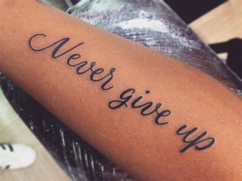 101 Amazing Never Give Up Tattoo Ideas You Will Love Outsons Mens