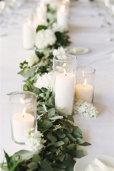 Photo By Alicia King Eucalyptus Wedding Decor Budget Friendly Wedding Centerpieces Table