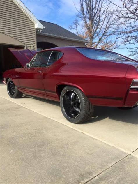 Chevrolet Chevelle 2 Door 1968 Candy Apple Red For Sale 1383781a163850