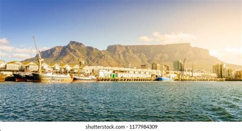 Commercial Docks Cape Town Port Table Stock Photo 1177984309 Shutterstock