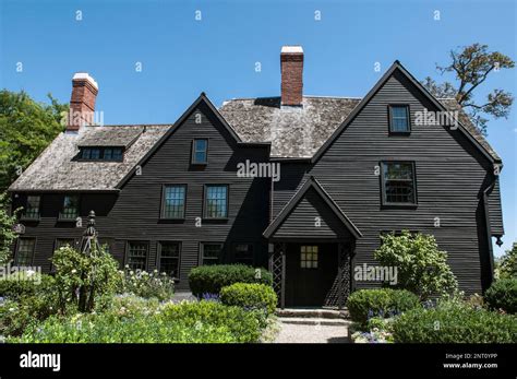 The House Of The Seven Gables Salem Massachusetts Full View Of The