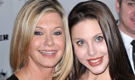 Olivia Newton Johns Troubled Daughter Celebrity News Showbiz And Tv