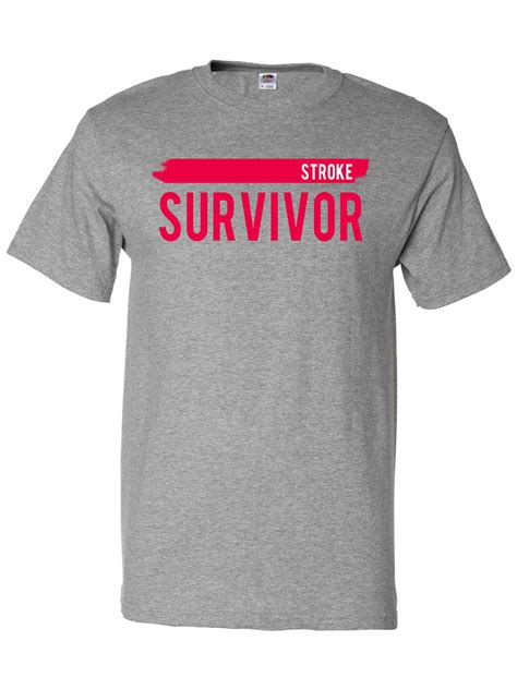 Inktastic Stroke Survivor T Shirt