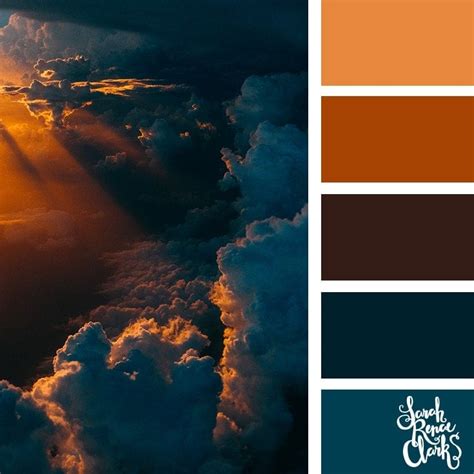 Cloudy Sunset 25 Color Palettes Inspired By Spectacular Skies