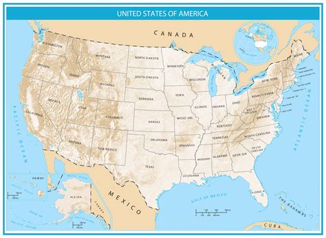 The United States Map Collection 30 Defining Maps Of America Gis