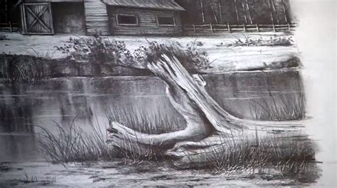 Pencil Drawing Tutorial How To Draw Wood Grain Art News From